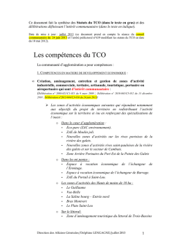 Guide des comp&eacute;tences du TCO