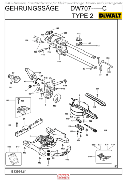 dw_707_c_type2_gehrungssaege_dewalt, ersatzteile