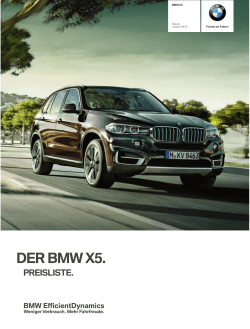 Preisliste - BMW Deutschland