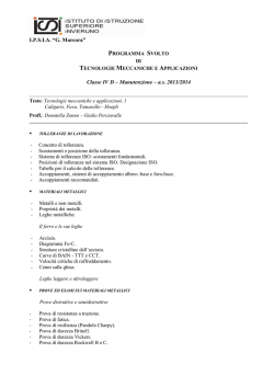 ISTITUTO DI ISTRUZIONE SUPERIORE