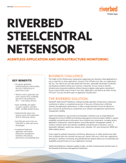 RIVERBED STEELCENTRAL NETSENSOR