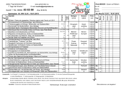 aktuelle Woche - Partymaker