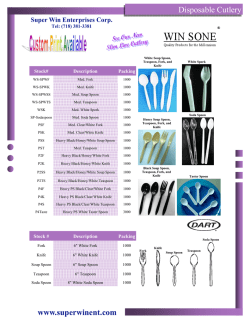 Disposable Plastic Tableware