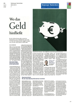 Salzburger Nachrichten, 08.01.2014
