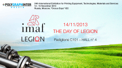 IMAF - Legion 2013