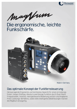 Informationen (PDF) - Chrosziel GmbH Online Shop