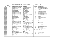 Kalender Download - Engelthal