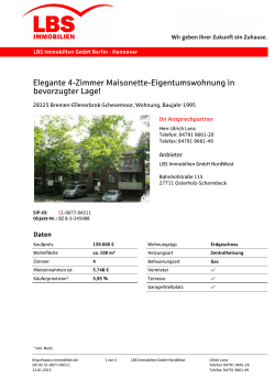 S-Immobilien BZ 8-3-245988 - Sparkassen-Immobilien.de