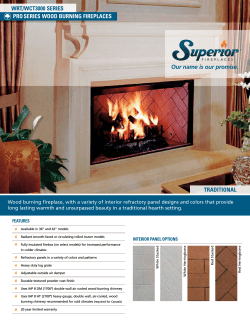 Product Brochure - Superior Fireplaces