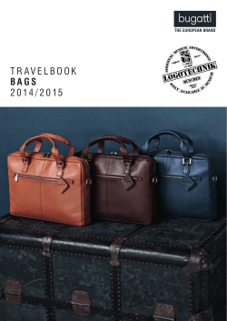 TRAVELBOOK BAGS 2014/2015