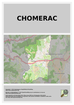 CHOMERAC - MapOSMatic