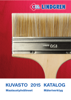 KUVASTO 2015 KATALOG - CE Lindgren kuvasto 2015