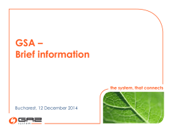 GSA_Current_Status_v4_final_20141211