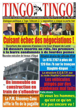 Tingo Tingo N°732 - République Togolaise