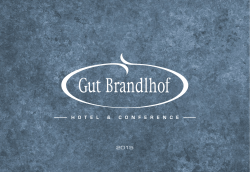 Preisliste Hotel Gut Brandlhof 2015