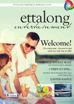 Download Members Magazine - Ettalong Memorial Bowling Club