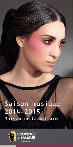 Saison musique 2014-2015