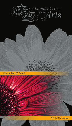 Download 2014-2015 Season Brochure