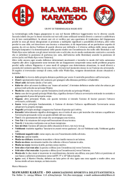 terminologia wado