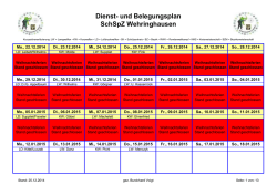 Dienst - Sch&uuml;tzenkreis Hagen