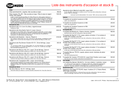 Liste des instruments d&#39