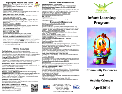 Infant Learning Program - Frontier Community Services