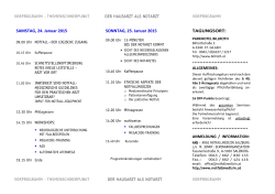 Vorprogramm (pdf) - Notfallmedizin Salzburg