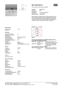 IP 23 Schutzklasse - RZB Leuchten