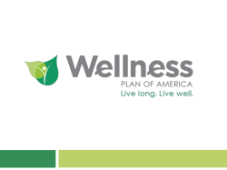 Wellness Plan of America Training