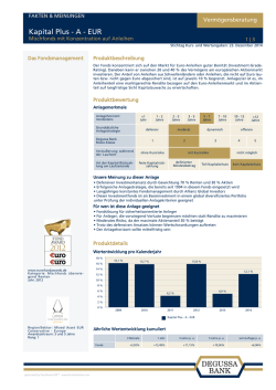 aktuelles Factsheet (inkl. rechtlicher Dokumente) - FactsheetsLIVE