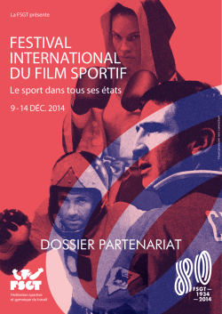 dossier partenariat - 1934 - 2014