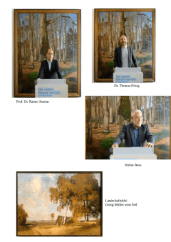 Dr. Thomas R&ouml;sig Prof. Dr. Rainer Stamm Stefan Buss