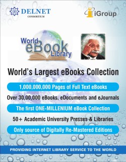 delnet consortium for world ebook library