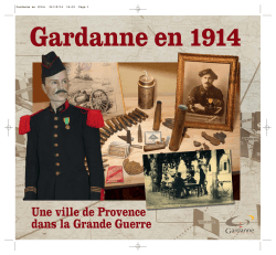 Gardanne en 1914+