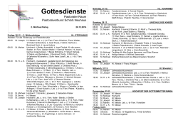 Gottesdienstordnung ab 26.12.2014.pdf - Pfarrgemeinde St. Michael