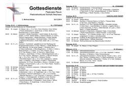 Gottesdienstordnung ab 26.12.2014.pdf - Pfarrgemeinde St. Michael