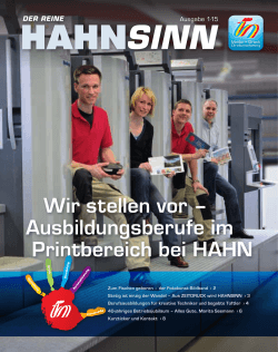 PDF ansehen - Druckerei Hahn GmbH