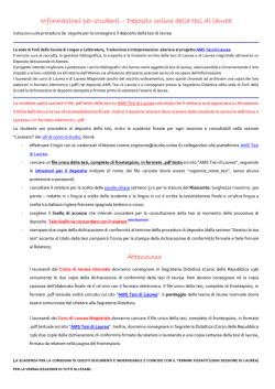 Istruzioni per studenti AlmaDL