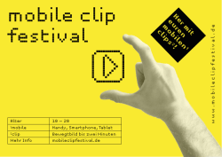 mobile clip festival - JFF