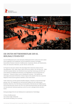Dieses Posting als PDF downloaden - Berlinale Partner