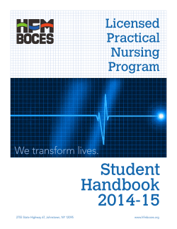 Download 2014-15 LPN Student Handbook (pdf