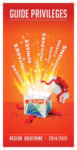 Guide Aquitaine - Club Inter Entreprises