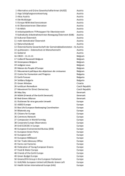 ECI Partner List - Stop TTIP Stop TTIP