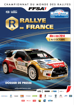 DOSSIER DE PRESSE