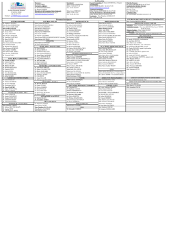 Organigramme des personnels - Lycee
