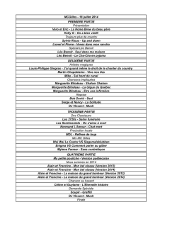 Feuille de route