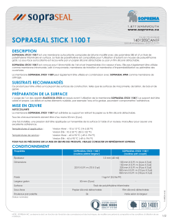SOPRASEAL STICK 1100 T