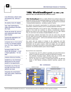 SQL WorkloadExpert Flyer