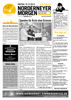Download - Norderneyer Morgen