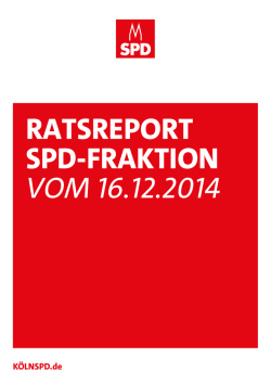 Download (PDF, 322KB) - SPD-Unterbezirk K&ouml;ln